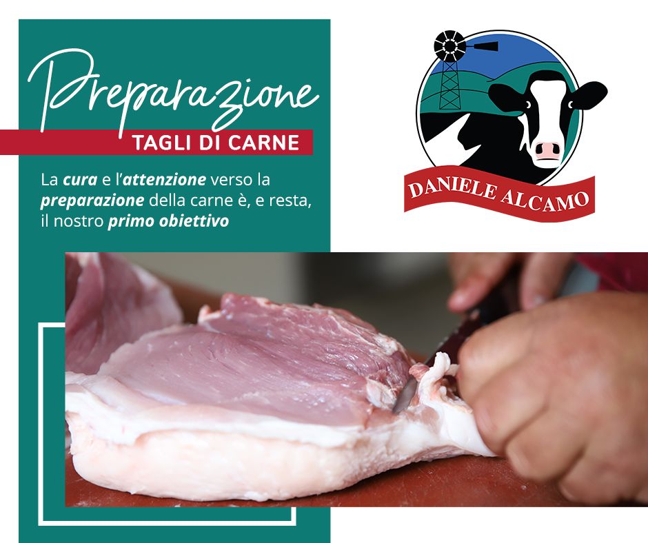 Preparazione tagli di carne